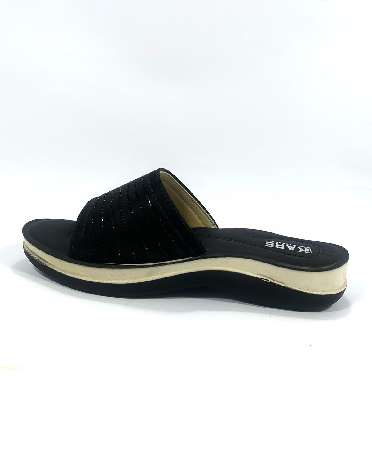 Embellished Strap Flat Sandals - online in Pakistan